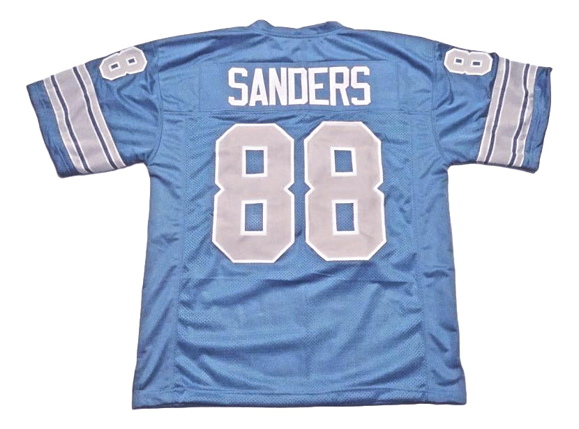 Charlie Sanders Jersey #88 Custom Unsigned Football Stitched Blue