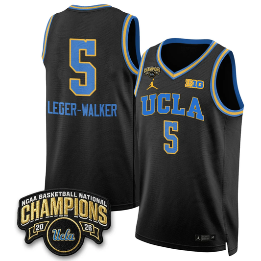 Charlisse Leger-Walker Jersey #5 UCLA Basketball Champion 2026 Stitched