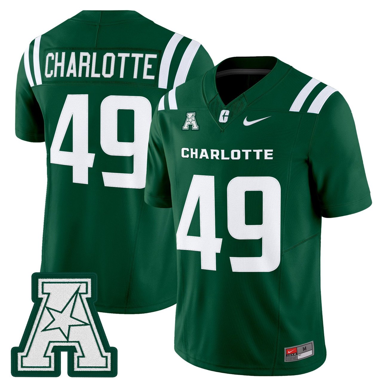 Charlotte Jersey #49 Charlotte 49ers 2025 Vapor Limited Stitched