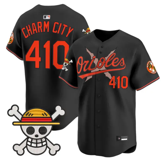 Charm City Jersey #410 Baltimore Orioles One Piece Premier Stitched