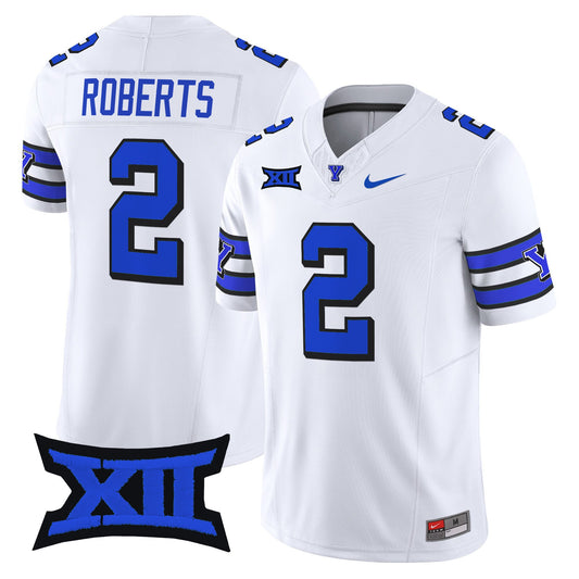 Chase Roberts Jersey #2 BYU Cougars 2025 Vapor Limited Stitched 1996 Throwback
