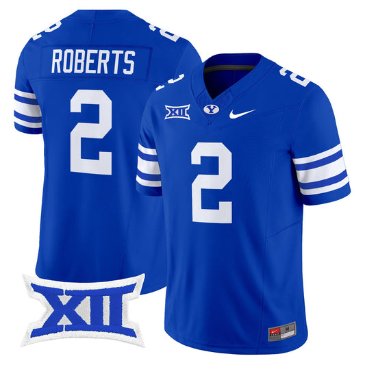 Chase Roberts Jersey #2 BYU Cougars 2025 Vapor Limited Stitched Royal