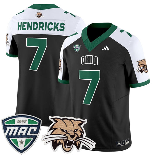 Chase Hendricks Jersey #7 Ohio Bobcats 2025 Vapor Limited Stitched