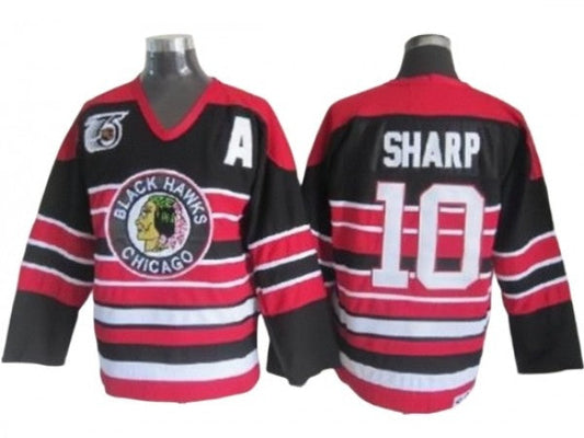 Chicago Blackhawks #10 Patrick Sharp Red Home Jersey