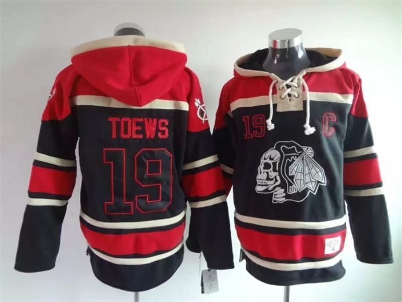Chicago Blackhawks #19 Toews Pullover Hoodie