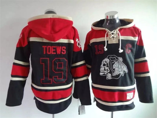 Chicago Blackhawks #19 Toews Pullover Hoodie
