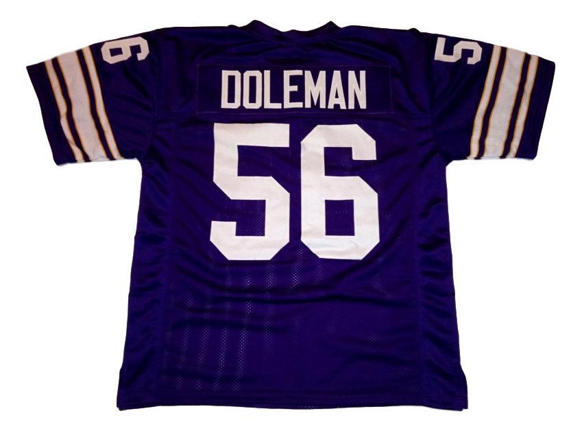 Chris Doleman Jersey #56 Custom Unsigned Football Stitched Purple