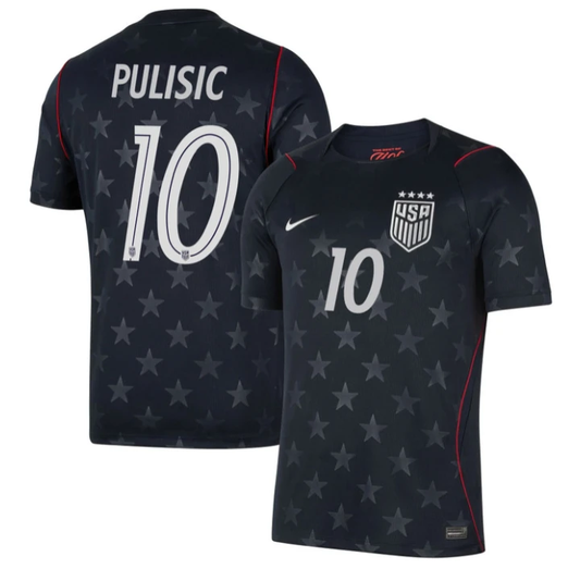 Christian Pulisic Jersey #10 USMNT 2026 World Cup Match Stitched Stars Soccer