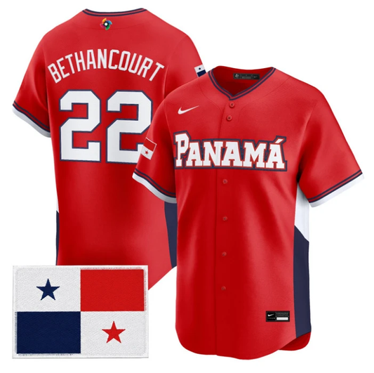 Christian Bethancourt Jersey #22 Team Panama 2026 World Baseball Stitched