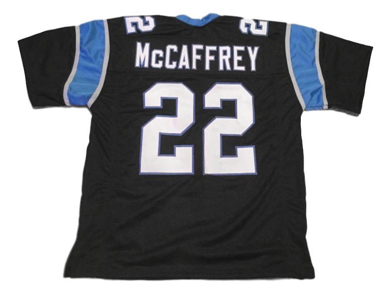 Christian McCaffrey Jersey #22 Custom Unsigned Football Stitched Black