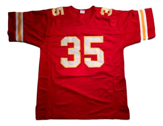 Christian Okoye Jersey #35 Custom Unsigned Football Stitched Red