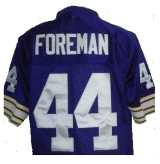Chuck Foreman Jersey Minnesota Vikings Custom Throwback Football Purple