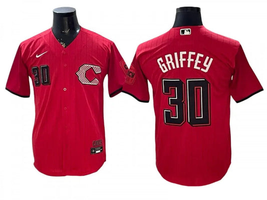 Cincinnati Reds #30 Ken Griffey Jr. 2026 City Connect Limited Jersey - Red