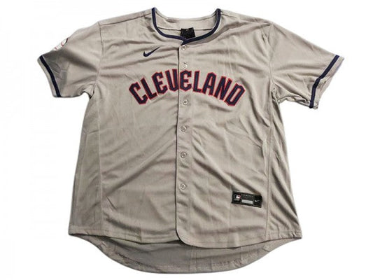 Cleveland Guardians #11 José Ramírez Gray Flex Base Jersey - Custom