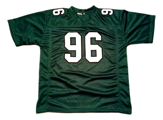 Clyde Simmons Jersey #96 Custom Unsigned Football Stitched Green