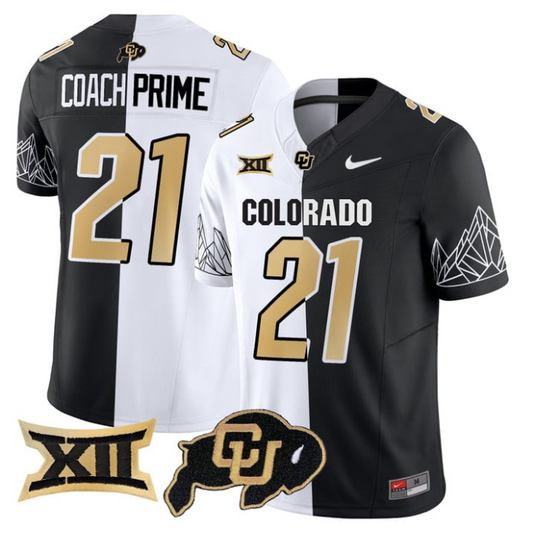 Coach Prime Jersey #21 Colorado Buffaloes 2025 Limited V2 Stitched Stripeout