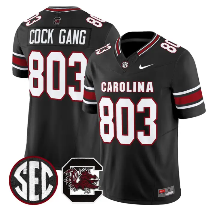 Cock Gang Jersey #803 South Carolina Gamecocks 2026 Limited Stitched
