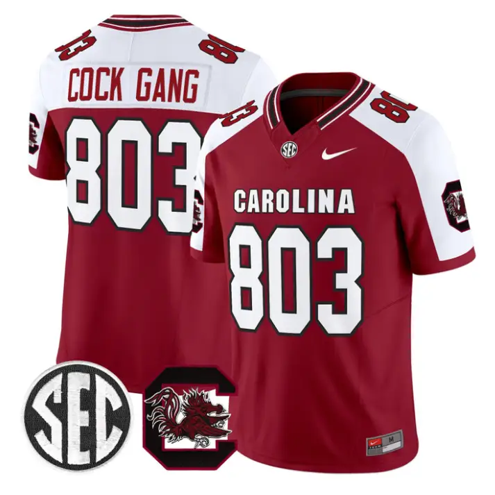 Cock Gang Jersey #803 South Carolina Gamecocks 2026 Limited Stitched