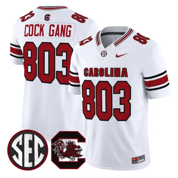 Cock Gang Jersey #803 South Carolina Gamecocks 2026 Limited Stitched