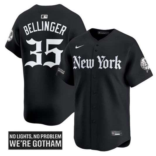 Cody Bellinger Jersey #35 New York Yankees Gothic Legacy Edition Vapor Premier Stitched Black
