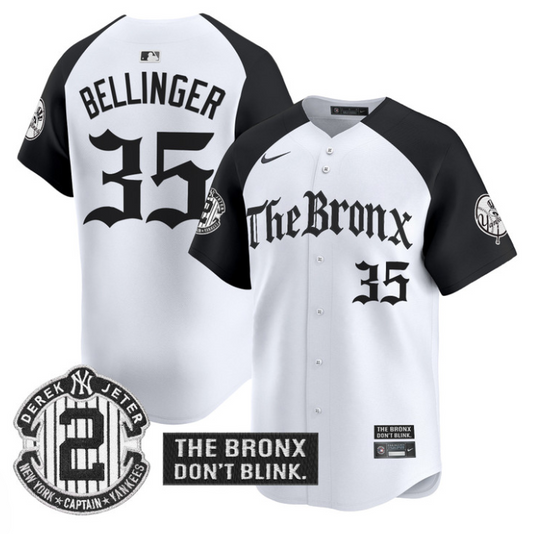 Cody Bellinger Jersey #35 Yankees The Bronx Gothic Ink Drop Edition Alternate
