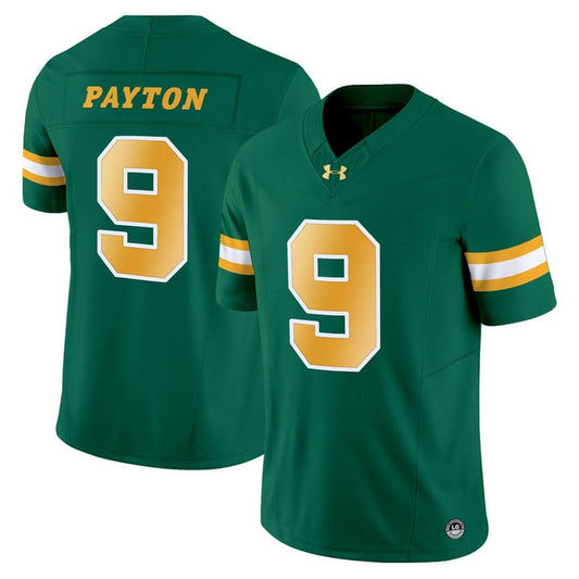 Cole Payton Jersey #9 North Dakota State Bison Vapor Limited Stitched Green