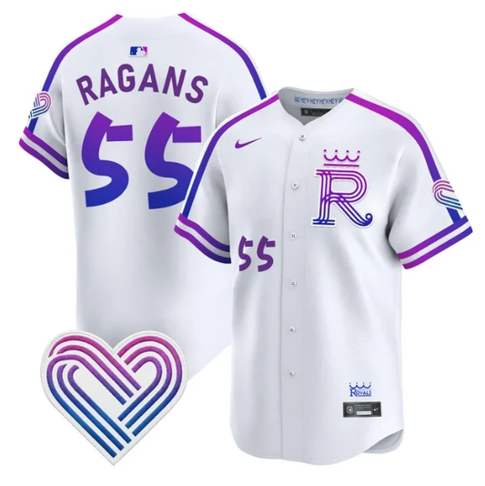 Cole Ragans Jersey #55 Kansas City Royals 2026 City Connect Premier Stitched