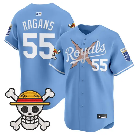 Cole Ragans Jersey #55 Kansas City Royals One Piece Premier Stitched