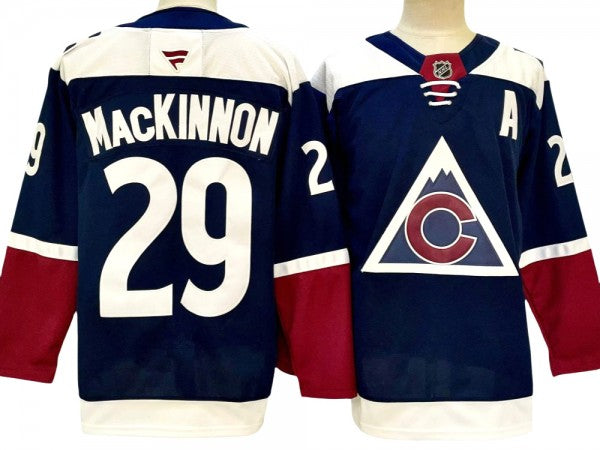 Colorado Avalanche #29 Nathan MacKinnon Navy 2024 Alternate Jersey