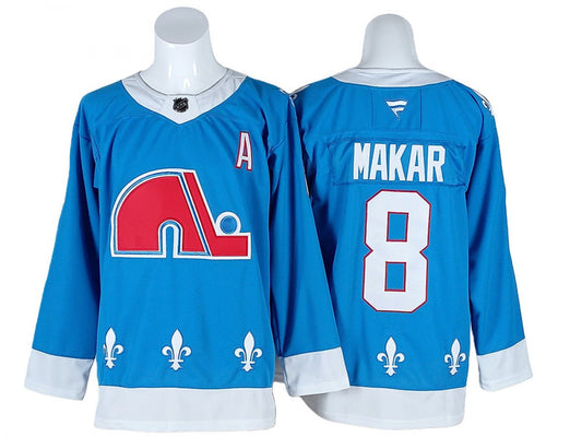 Colorado Avalanche #8 Cale Makar Light Blue Heritage Jersey