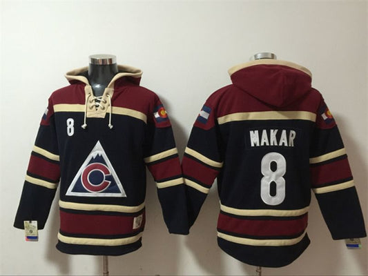 Colorado Avalanche #8 Cale Makar Pullover Hoodie