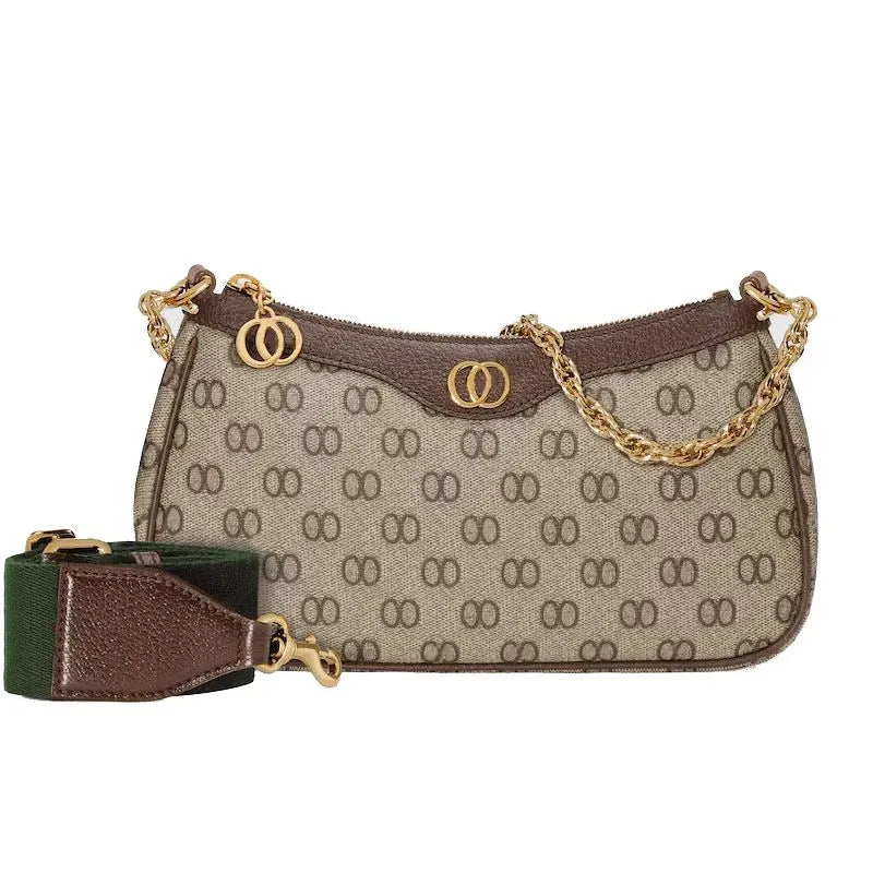 Designer Luxury Ophidia Bag Leather Envelope Crossbody Shoulder Purse