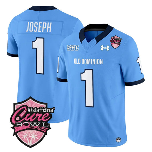 Colton Joseph Jersey #1 Old Dominion Monarchs 2025 Cure Bowl Stitched