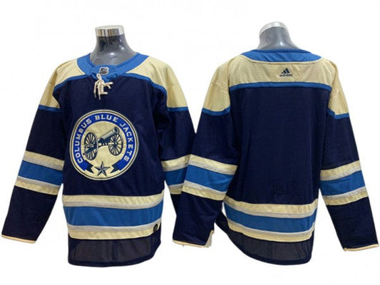 Columbus Blue Jackets Blank Navy Home Jersey