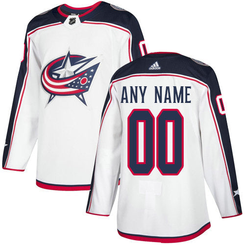 Columbus Blue Jackets NHL White Customized Jersey