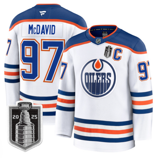 Darnell Nurse Jersey #25 Edmonton Oilers 2025 Stanley Cup Final Stitched Away