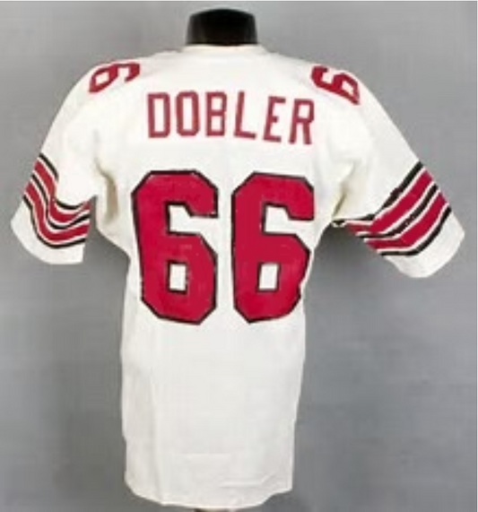 Conrad Dobler Jersey St. Louis Cardinals Custom Throwback Football White