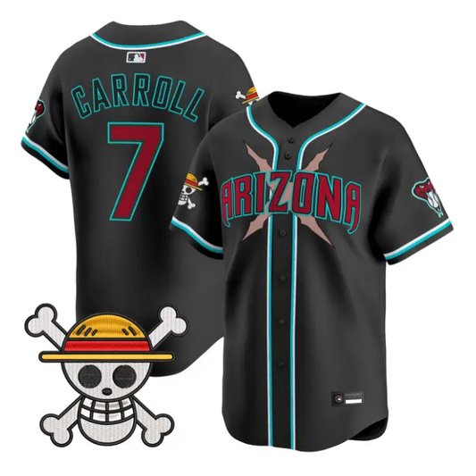 Corbin Carroll Jersey #7 Diamondbacks One Piece Vapor Premier Stitched