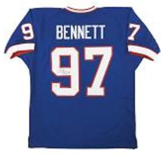 Cornelius Bennett Jersey Buffalo Bills Custom Throwback Football Blue