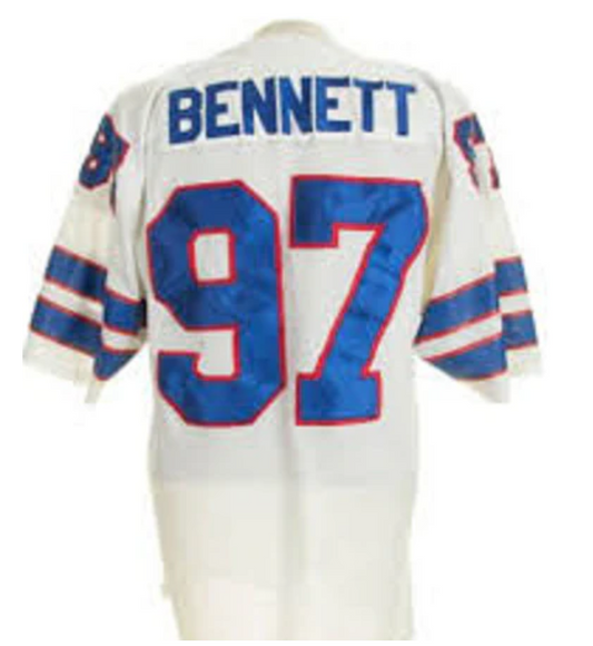 Cornelius Bennett Jersey Buffalo Bills Custom Throwback Football White