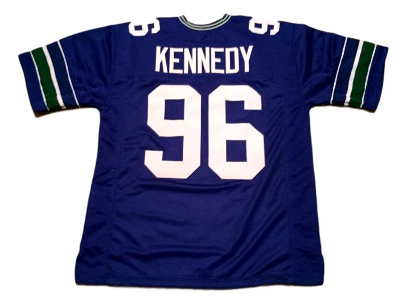 Cortez Kennedy Jersey #96 Custom Unsigned Football Stitched Blue