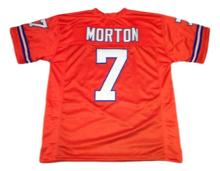 Craig Morton Jersey #7 Custom Unsigned Football Stitched Orange