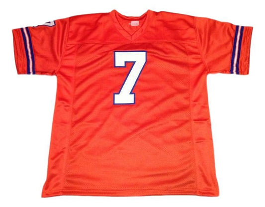 Craig Morton Jersey #7 Custom Unsigned Football Stitched Orange