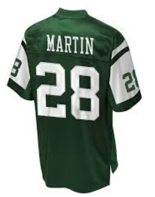 Curtis Martin Jersey New York Jets Custom Throwback Football