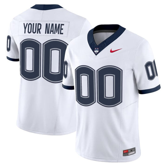 Custm UConn Huskies Jersey Name, Number 2025 Vapor Limited Stitched