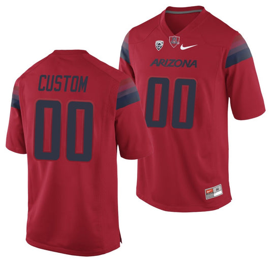 Custom Arizona Wildcats Jersey Name and Number NCAA College Football Red New