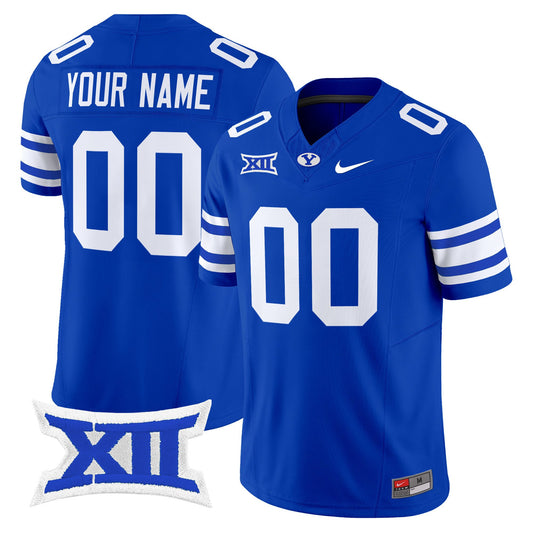 Custom BYU Cougars Jersey Name, Number 2025 Vapor Limited Stitched Royal