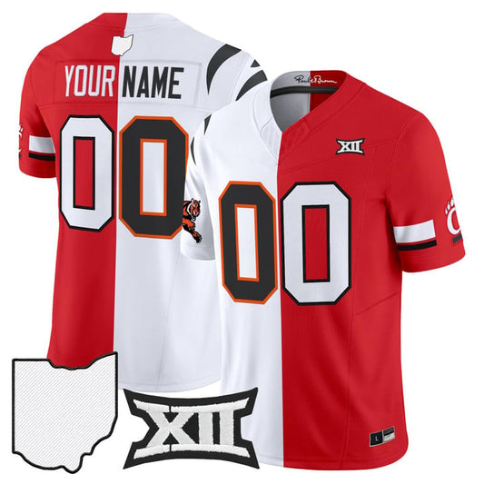 Custom Bengals Bearcats College Football Jersey  Split Vapor Limited Stitched
