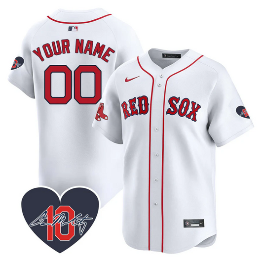 Custom Boston Red Sox Jersey Tim Wakefield Limited Memorial Patch Stitched Black Gold