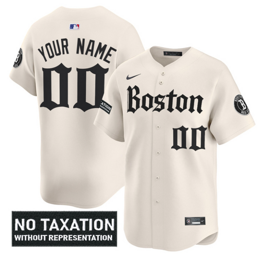 Custom Boston Red Sox Jersey Retro Newspaper Edition Vapor Limited Stitched